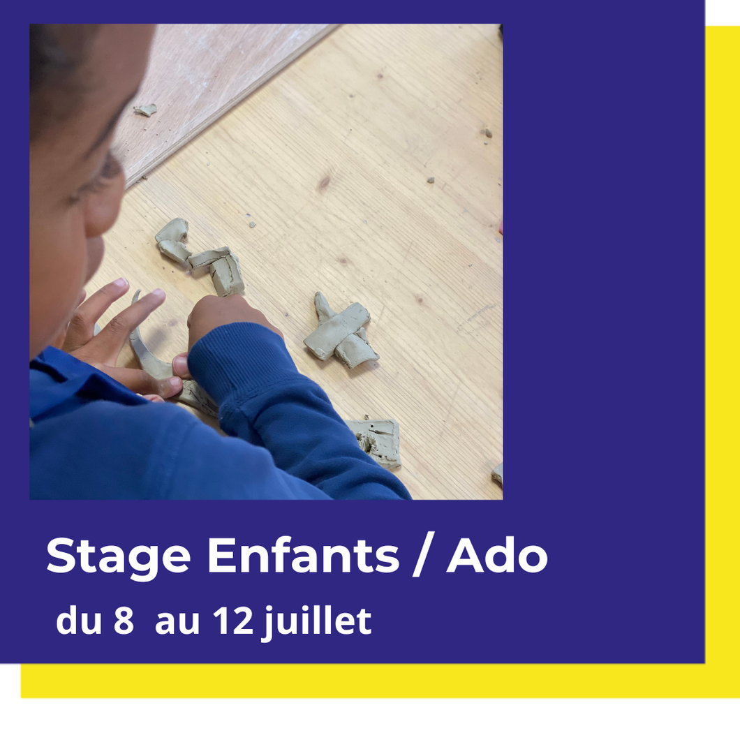 Stage été - Enfant / Ados - du 8 au 12 juillet 2024